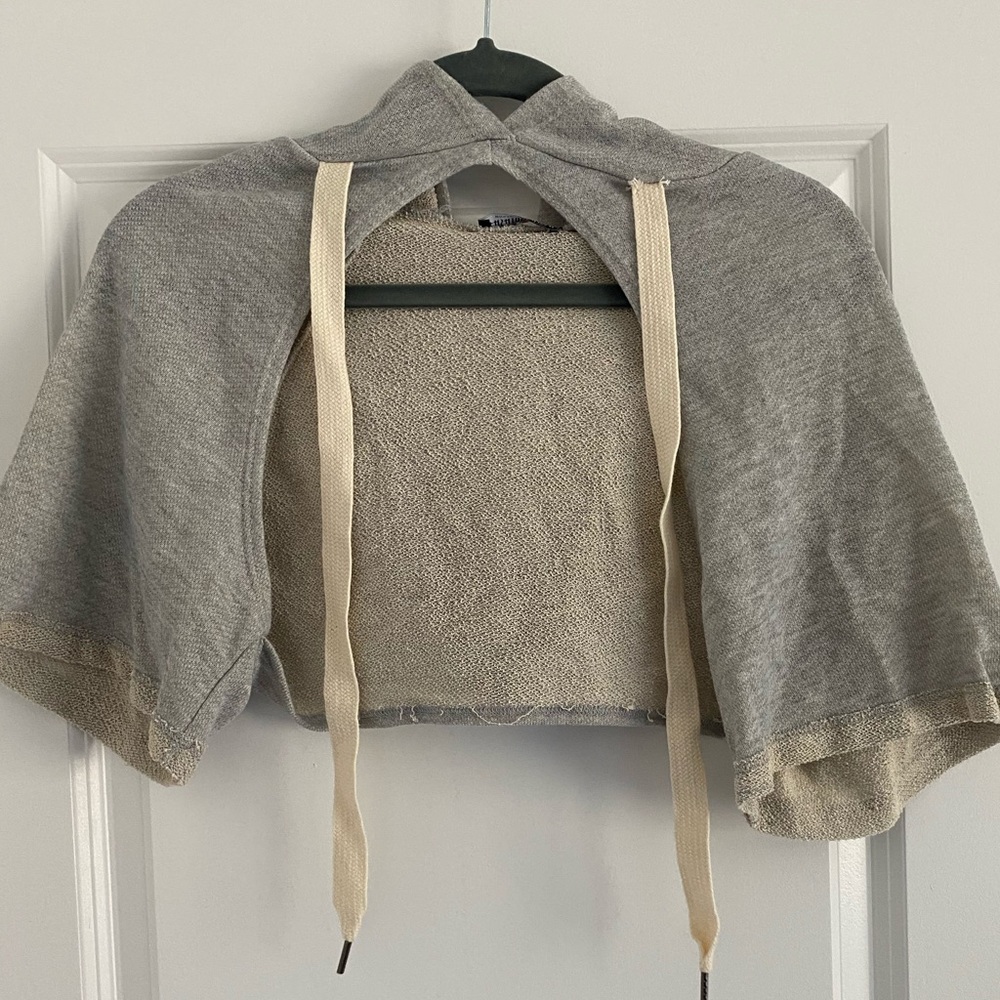 Fashion nova sleeve sweatshirt